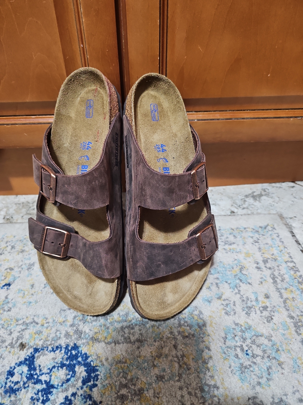 Birkenstock Soft Footbed Sandals Size 44/M11 - Picture 9 of 11